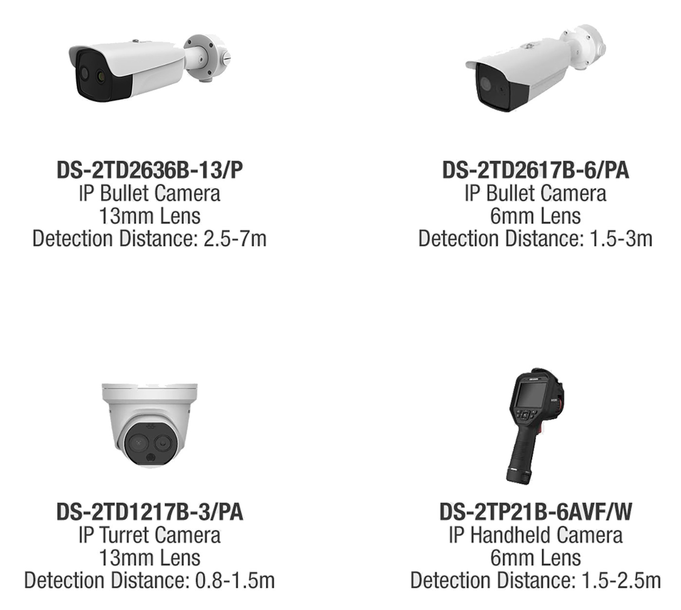 Body temperature thermal cameras