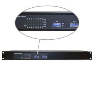 POE-SW1600I 16P POE Switch 10/100MP DIP switch, 250W (POE-SW1600I)