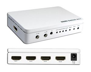 4 in 1 out (4 x 1) HDMI Switcher (OP-HKSW0401PH)