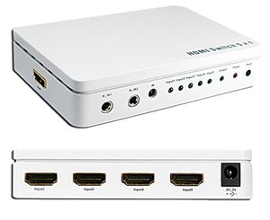 5 in 1 out (5 x 1) HDMI Switcher (OP-HKSW0501PH)