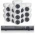 16 HD-TVI Dome Camera System Package