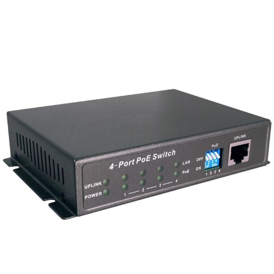 Picture of POE Switch 4CH, Up to 65W of POE power, 10/100 Base-T Lan (POE-SW541)
