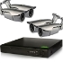 Picture of 4 HD-CVI 720p IR Bullet Cameras Security System kit (CVI4-4Pro1B)