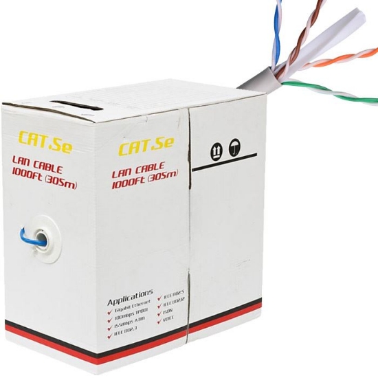 Picture of 1000ft Premium CAT5e UTP Cable Box (CB-C5E-C)