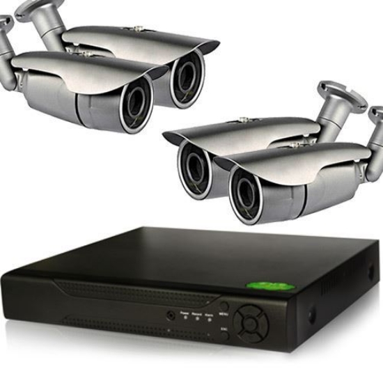 Picture of 4 Bullet IP Camera Security System, 1.3MP IR Cameras (NVR8-4Pro2B)