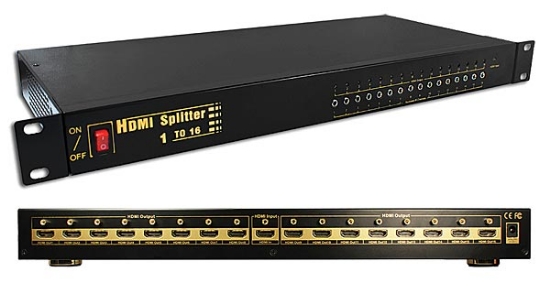 Picture of 1 in 16 out HDMI Splitter (OP-HKSP0116BH)