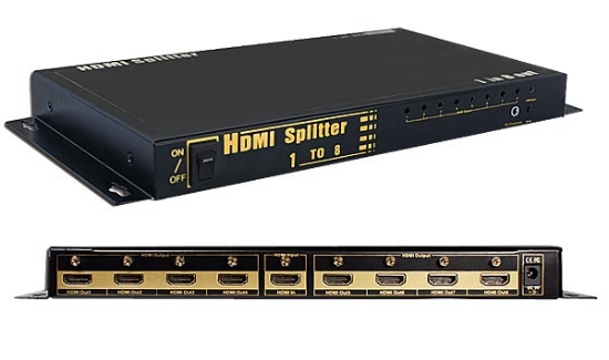 Picture of 1 in 8 out HDMI Splitter (OP-HKSP0108MH)