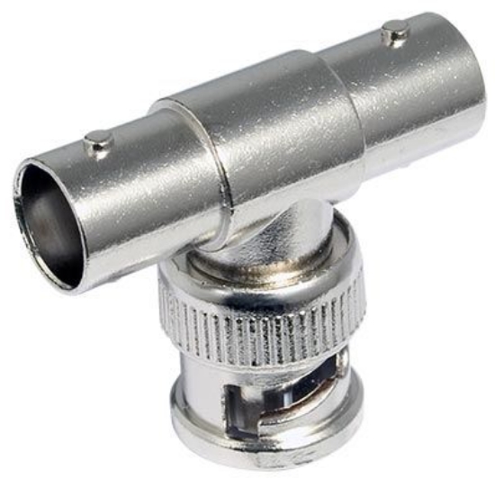 Picture of 1 BNC Plug 2 BNC Jack Connector (CN-TB1134)