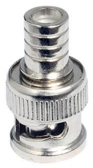 Picture of RG6 BNC male crimp-on type connector (CN-TB1604)