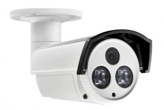 Picture of 700 TVL Bullet Security Camera 8mm Fixed Lens 2 Matrix IRs IP66 (CMR8672)