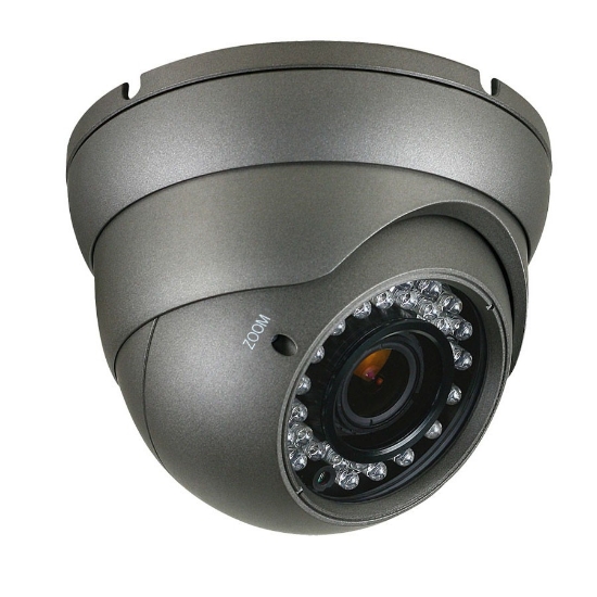 Picture of 1000 TVL Outdoor IR Dome Security Camera 2.8-12mm Varifocal Lens (CMT2013B)