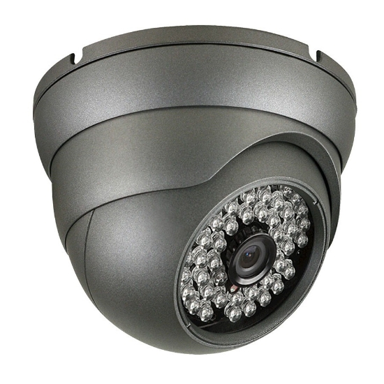 Picture of 700 TVL Outdoor IR Dome Security Camera 3.6mm Fixed Lens 48 (CMT2072B)