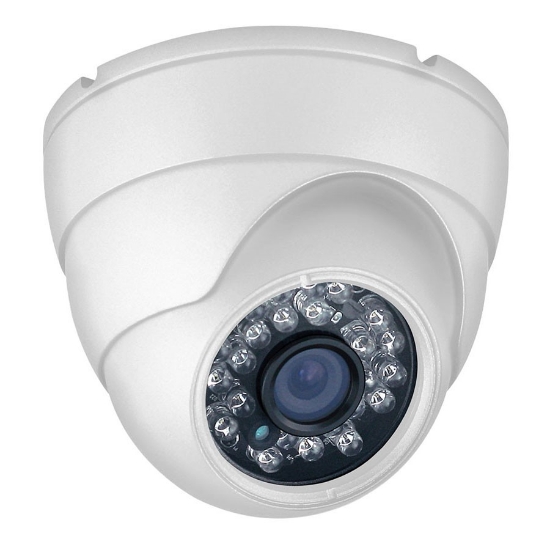 Picture of 1000 TVL Outdoor IR Dome Security Camera 3.6mm Fixed Lens (CMT2412)