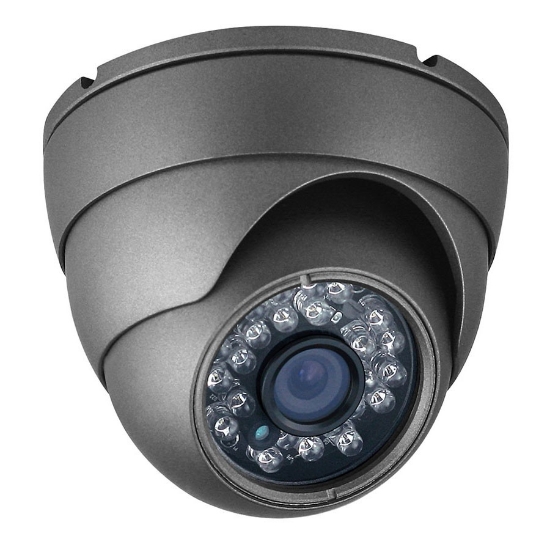 Picture of 700 TVL Outdoor IR Dome Security Camera 960H 3.6mm Fixed Lens (CMT2472B)