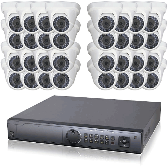 Picture of 32 HD-TVI Dome Camera System kit