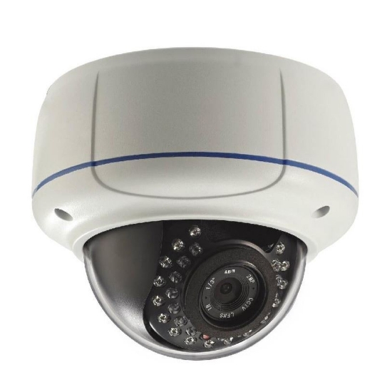 Picture of VeoTek HD-TVI 2MP Dome Camera 1080p Vandalproof (VT-TVI3442)