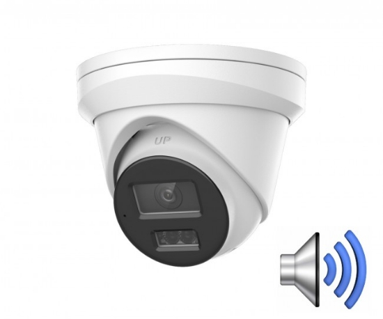 Picture of 8MP Full color night Turret IP Camera Smart Hybrid Light with Colorvu (GNC228G2-XD-LUJ-2-8)