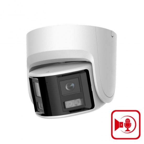 Picture of 6MP Panoramic Turret IP Camera Dual Lens: 2 x 2.8mm Lens (GNC346G2P-XDLU-SL)