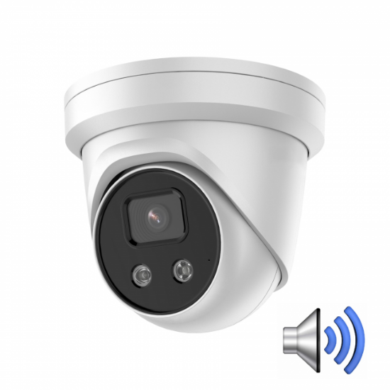 Picture of 8MP Low Light Turret IP Camera 2.8mm Fixed Lens (GNC358G2-XD-U-2-8)