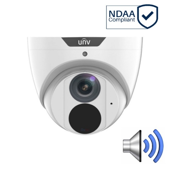 Picture of Uniview 4K Outdoor IR Turret Fixed Lens IP Camera (IPC3618SR3-ADF28KM-G)