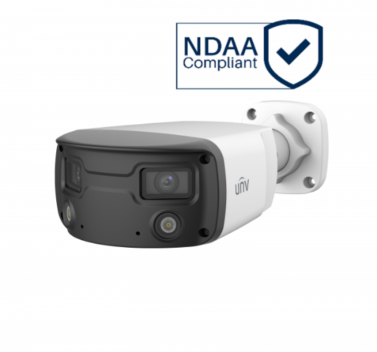 Picture of Uniview 4K Smart Intrusion Prevention Panoramic View IP Camera (IPC2K28SE-ADF40KMC-WL-I0)