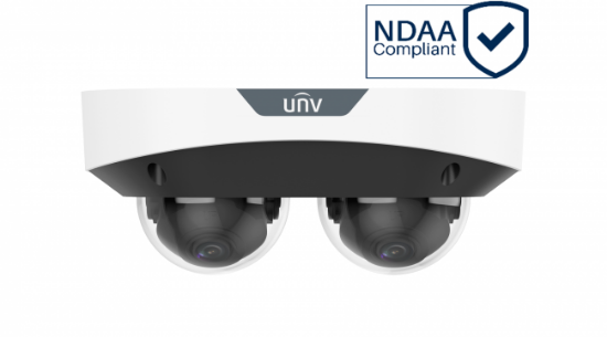 Picture of Uniview 2x4MP Multi-Sensor Network Multi Lens IP Camera (IPC3224SS-ADF28K-I1)