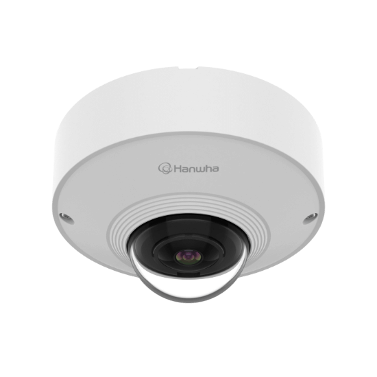 Picture of Hanwha Vision 12MP Outdoor Fisheye IP Security Camera with 1.76mm Lens (QNF-C9010V)