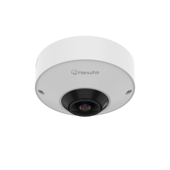 Picture of Hanwha Vision 12MP Indoor Fisheye IP Security Camera with 1.76mm Lens (QNF-C9010)