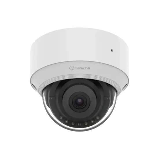 Picture of Hanwha Vision 5MP Indoor AI Dome IP Security Camera with 4.0mm Lens and Built-In IR (QND-C8023R)