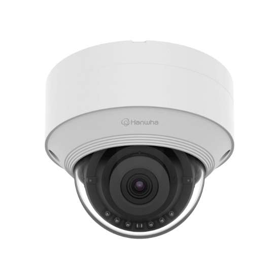 Picture of Hanwha Vision 5MP AI Vandal Dome IP Security Camera with 4.0mm Lens and Built-In IR (QNV-C8023R)