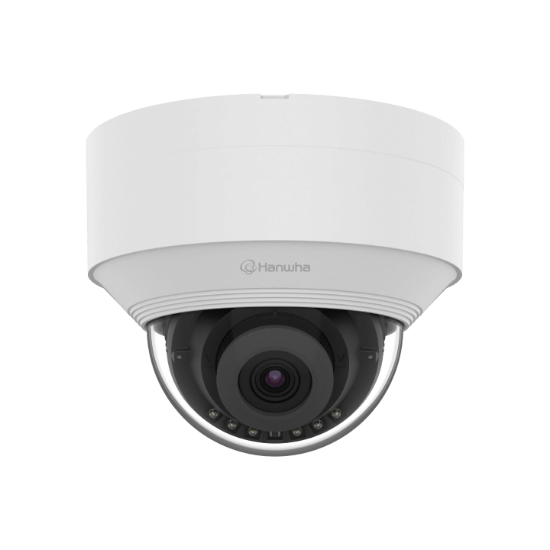 Picture of Hanwha Vision 5MP AI Vandal Dome IP Security Camera with 3.0mm Lens and Built-In IR (QNV-C8013R)