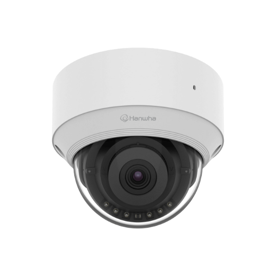 Picture of Hanwha Vision 5MP Indoor Dome IP Security Camera with 3.0mm Lens and Built-In IR (QND-C8013R)