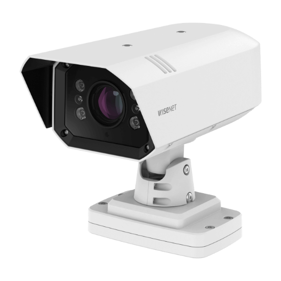 Picture of Hanwha Vision 3MP Outdoor License Plate Capture IP Security Camera with 6.8-120mm Lens and 18x Optical Zoom (TNO-7180RLP)