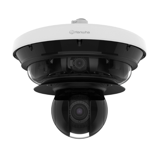 Picture of Hanwha Vision 4K 4Ch PTRZ + 2MP 40x PTZ AI Camera (PNM-C34404RQPZ)