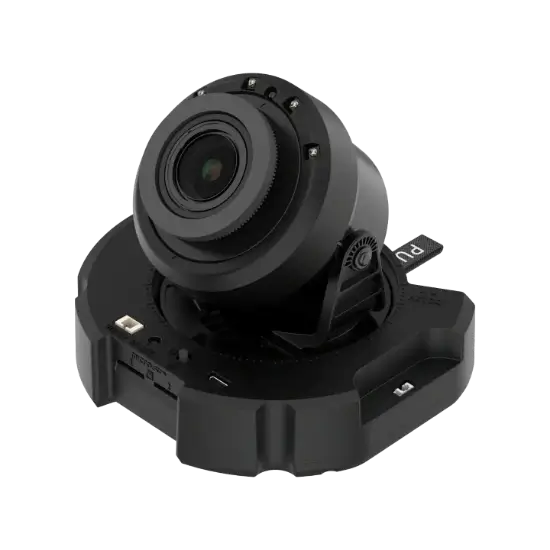Picture of Hanwha Vision 8MP 4K Night Vision Indoor IP Security Camera Module with 4.5~10mm Motorized Lens and AI (PNV-A9081RX)