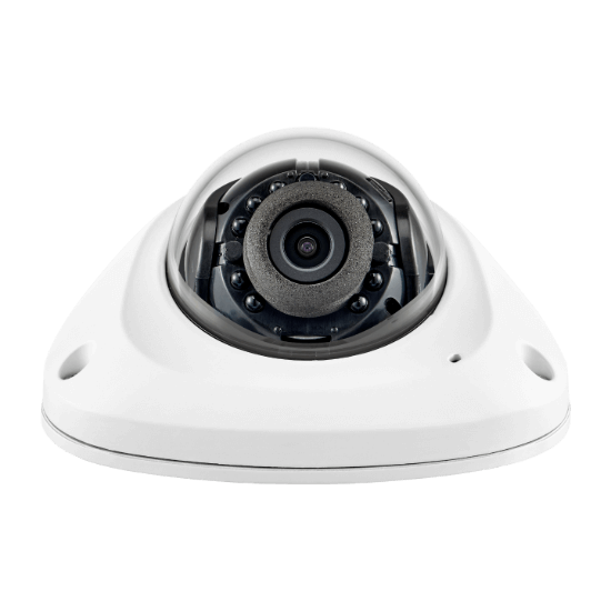 Picture of Hanwha Vision 2MP IR Outdoor Flateye Dome IP Security Camera, 3.6mm Fixed Lens, White (ANV-L6023R)