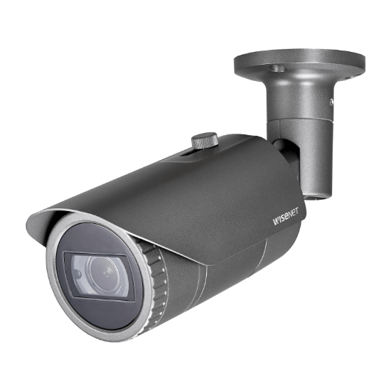Picture of Hanwha Vision 2MP Night Vision Outdoor Bullet IP Security Camera, No Audio Model (QNO-6082R1)