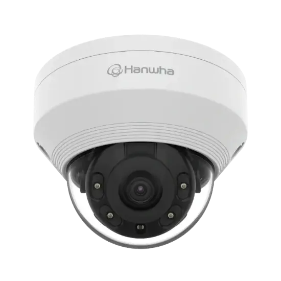 Picture of Hanwha Vision 4MP Night Vision Outdoor Dome IP Security Camera, 2.8mm Fixed Lens (QNV-7012R)