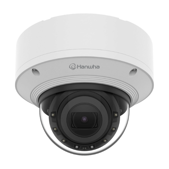 Picture of Hanwha Vision 6MP Night Vision Indoor Dome IP Security Camera with AI, 10.9~29mm Motorized Lens (XND-8093RV)