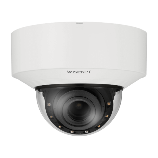 Picture of Hanwha Vision 8MP 4K Night Vision Indoor Dome IP Security Camera, 4.4~9.3mm Lens (XND-C9083RV)