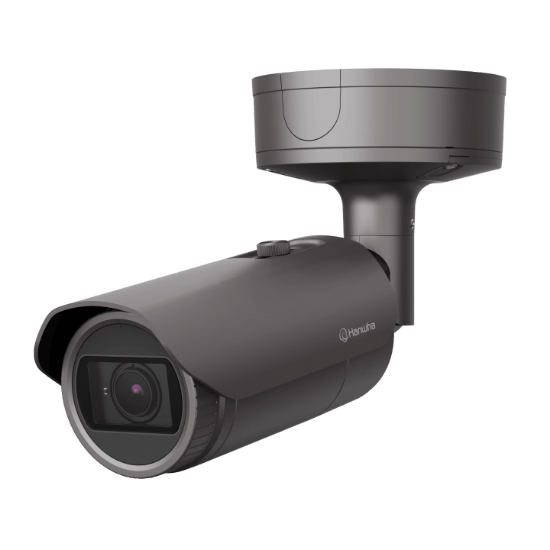 Picture of Hanwha Vision 2MP Night Vision Outdoor Bullet IP Security Camera with 2.13x Optical Zoom (PNO-A6081R)
