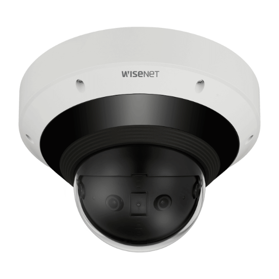 Picture of Hanwha Vision 4x 5MP Outdoor Multi-sensor IP Security Camera with Night Vision, H.265 (PNM-9031RV)