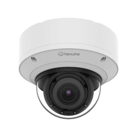 Picture of Hanwha Vision 5MP Night Vision Indoor Dome IP Security Camera with PoE Extender (XND-8081REV)