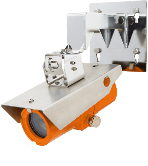 Picture of Hanwha Vision 5MP Explosion-Proof Outdoor Fixed Box IP Security Camera with 4.1–9mm Lens (TNO-X8072EPT1-Z)