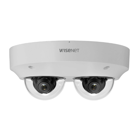 Picture of Hanwha Vision 2x 5MP Multi-sensor Multi-directional IP Security Camera - No Lens included (PNM-9000VD)