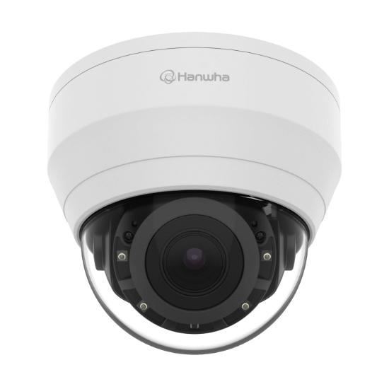 Picture of Hanwha Vision 5MP IR H.265 Indoor Dome IP Security Camera with Motorized Lens (QND-8080R)