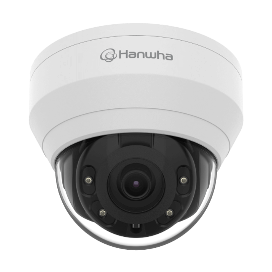 Picture of Hanwha Vision 5MP IR H.265 Indoor Dome IP Security Camera with 2.8mm Fixed Lens (QND-8010R)