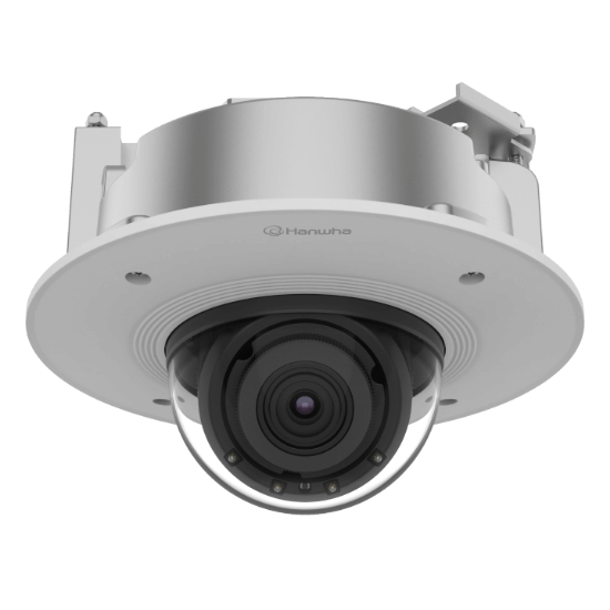 Picture of Hanwha Vision 5MP IR H.265 Indoor Dome IP Security Camera with Flush Mount (XND-8081RF)
