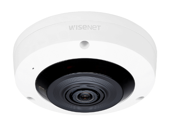 Picture of Hanwha Vision 6MP IR H.265 Indoor Fish Eye IP Security Camera (XNF-8010RW)