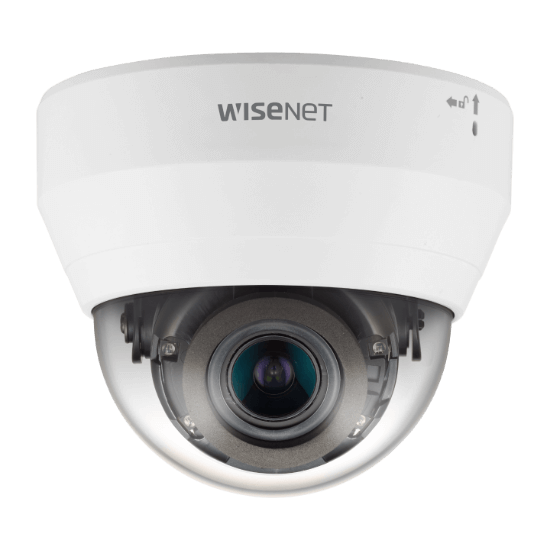 Picture of Hanwha Vision 2MP IR H.265 Indoor Dome IP Security Camera with Motorized Lens (QND-6082R)